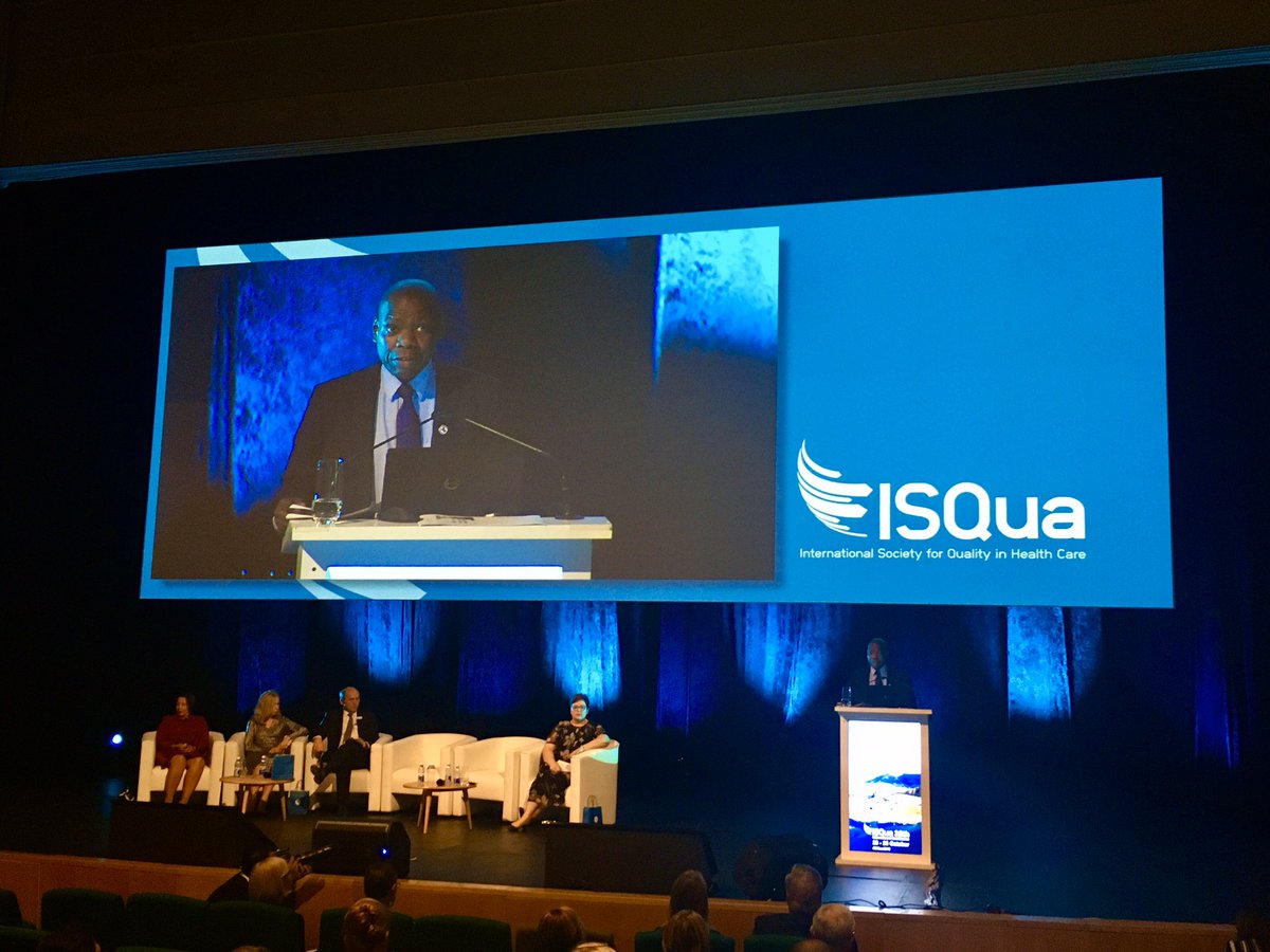 Minister of Health, Dr Zweli Mkhize: “no healthcare system can survive without continuous quality improvement nd feedback”
#ISQua2019 #HealthForAll