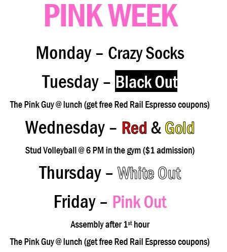 KAHS_ASB's tweet photo. Pink Week is here! https://t.co/IRr2AoBKNK