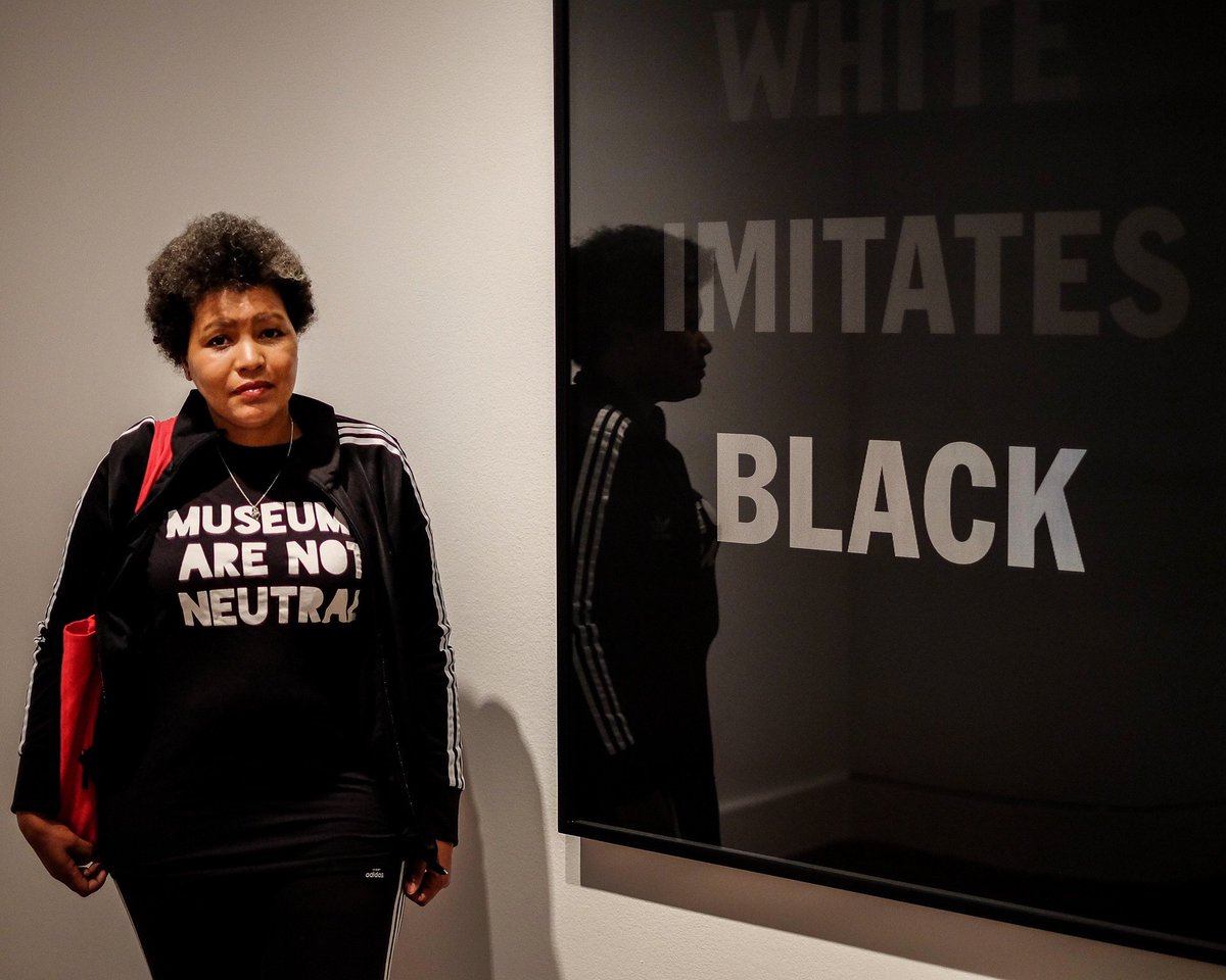 Teressa_Raiford's tweet photo. Planning and organizing for January 20th 2020 #ReclaimMLK #AllThingsBeingEqual #IAmMany #HankWillisThomas @PDXArtMuseum
Print with us for Social Change 👊🏾 https://t.co/XKcirb7l4T https://t.co/6UgcBnTDq0