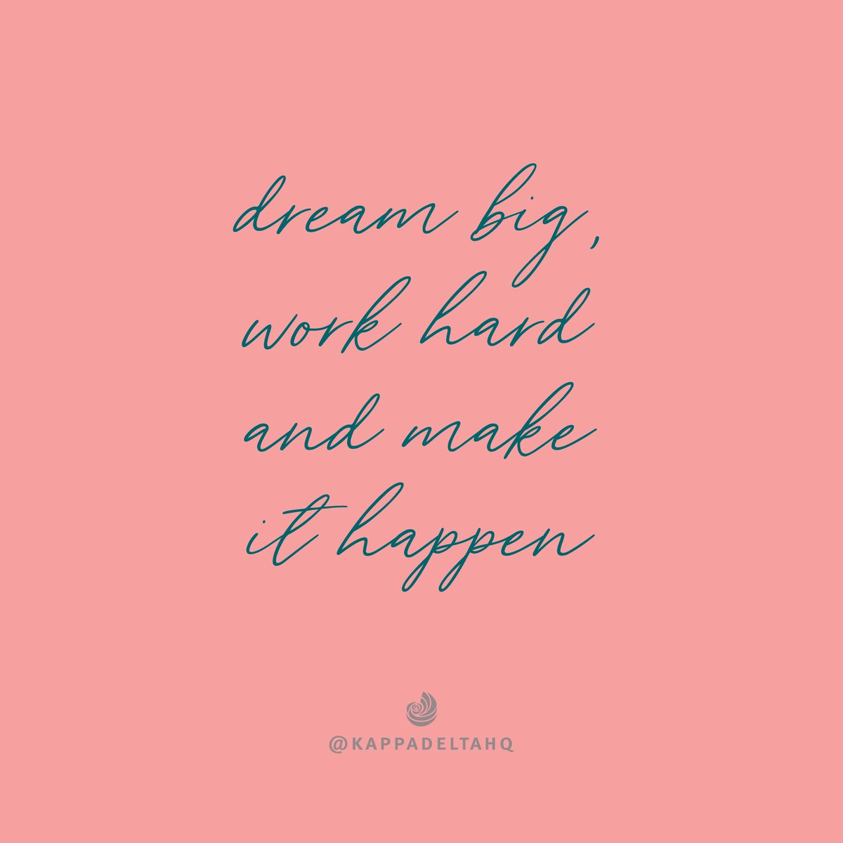 Happy Monday, sisters! #KDBCIA #MondayMotivation