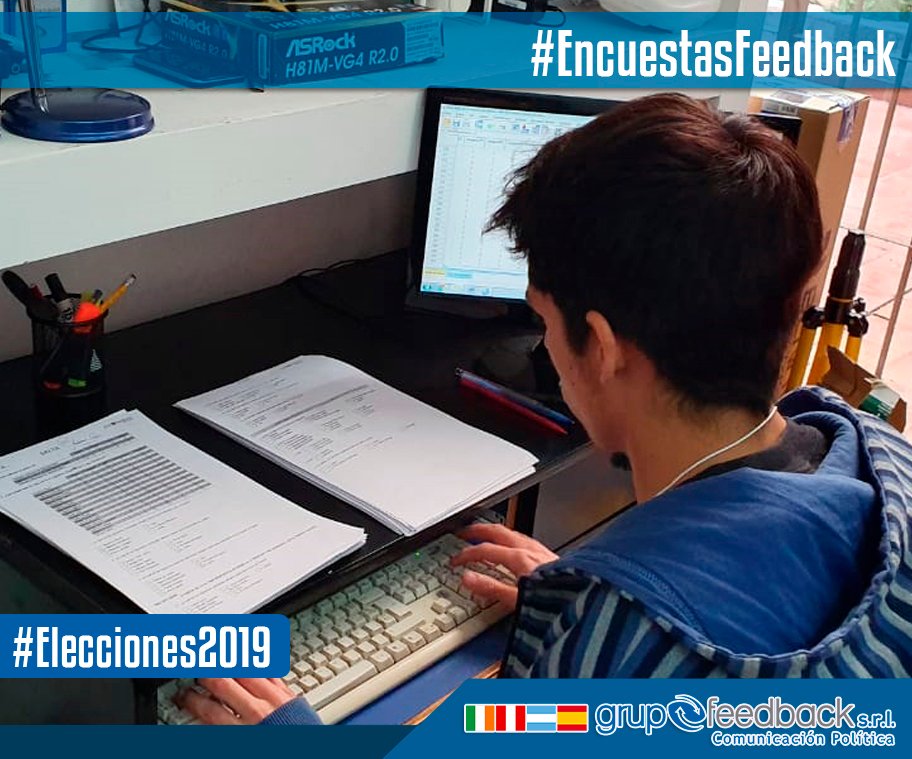GrupoFeedback's tweet image. La concentración y precisión de los #DataEnter son clave en el proceso de cargado de datos de nuestras #EncuestasFeedback 📋💻