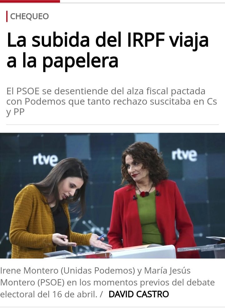 FonsiLoaiza's tweet photo. El PSOE de Pedro Sánchez tira a la basura sus promesas de subir los impuestos a los grandes empresarios y de subir el salario mínimo a 1.000€. Esto sí que hace daño a la gente trabajadora de un país y no las papeleras quemadas en Catalunya. https://t.co/lAb3JS9REh