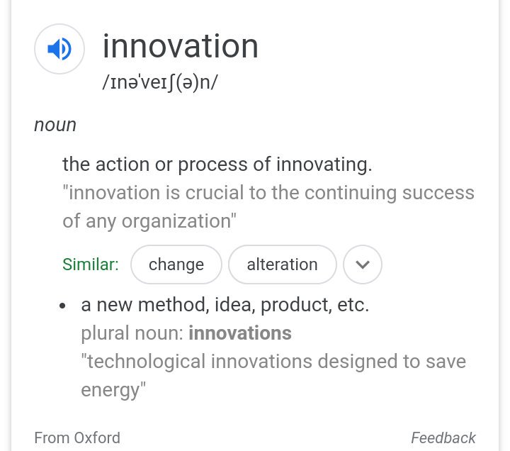 ocpalloneword2's tweet image. #wearethesystem
Innovation — low percentage game.
You&apos;re right, let&apos;s not reinvent the wheel, let&apos;s make it efficient. That&apos;s taking a good idea and making it better; a new idea must be radical — &quot;... out there.&quot;, like art, movies, music, scientist&apos;s asking bold questions etc. TX