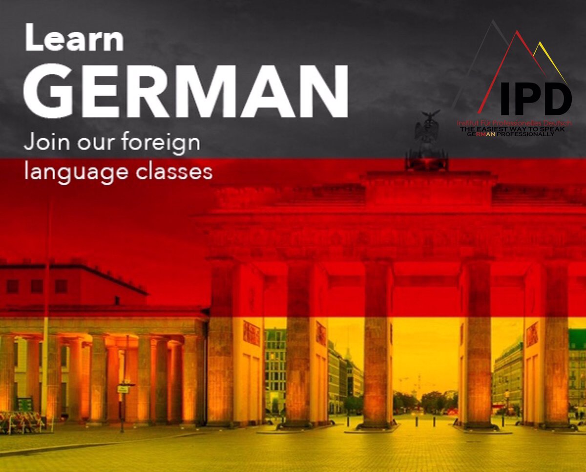 الفرصة الاخيرة للحجز وللإنضمام لمجموعة ال (A1) الجديدة مع سنتر IPD لتعلم اللغة الالمانية مع معلمين المانية الاصل 
للحجز والاستعلام:٠١١١٦٦٢٦٤٠٣