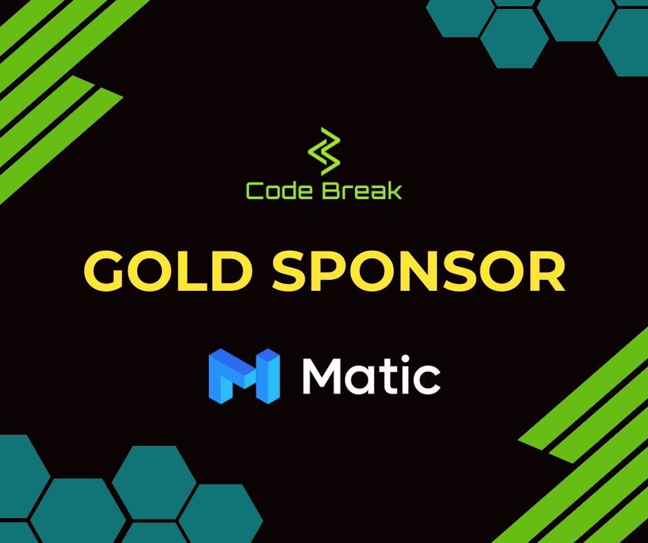 Codebreak10's tweet image. It's our pleasure to introduce you to our sponsor @maticnetwork. Matic provides scalable & instant Ethereum transactions using sidechains simplifying interactions between users and the decentralized world. Check them out on: matic.network
#codebreak #devfolioco #hack