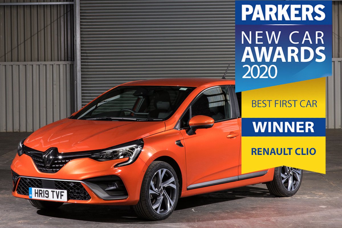 The All-New Renault CLIO has picked up another award for Best First Car in the Parkers New Car Awards 2020! Learn more about the All-New CLIO bit.ly/2S7XEDa