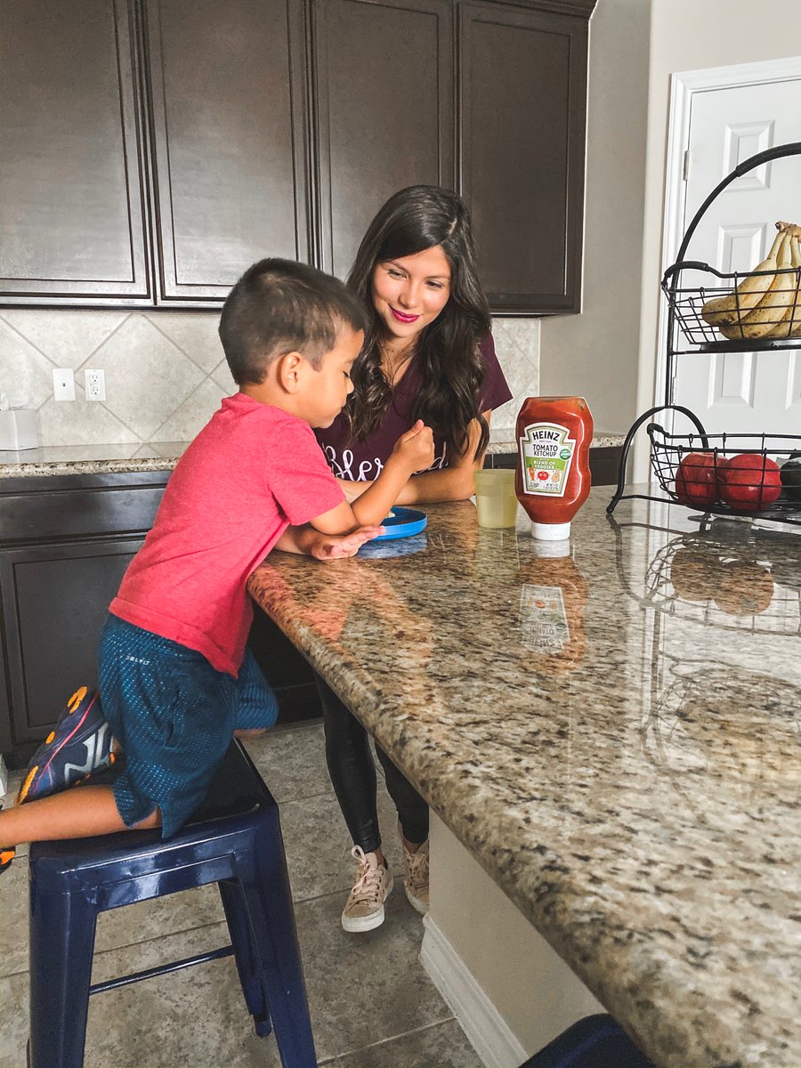 myareynablog's tweet photo. Who is a ketchup lover?  #ad @HeinzKetchup_US has a new Tomato Ketchup with a Blend of Veggies made with real carrots and butternut squash. Each bottle contains 25% added veggies. My kids love it! Find it at your local @Walmart https://t.co/wslkKlb5Dv​
#HeinzVeggieKetchup https://t.co/68b9mMfG08