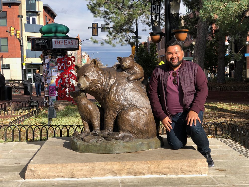 LoyolaLawSchool's tweet photo. Good morning @CUBoulder! Visit today's Law Fair in the CU Events Center from 10am-2pm MDT and talk to #LLS Assistant Director of Admissions Oscar Sanchez about the #LLSExperience. Learn more: https://t.co/vnFWmgW7qJ https://t.co/S13ZocnDCX