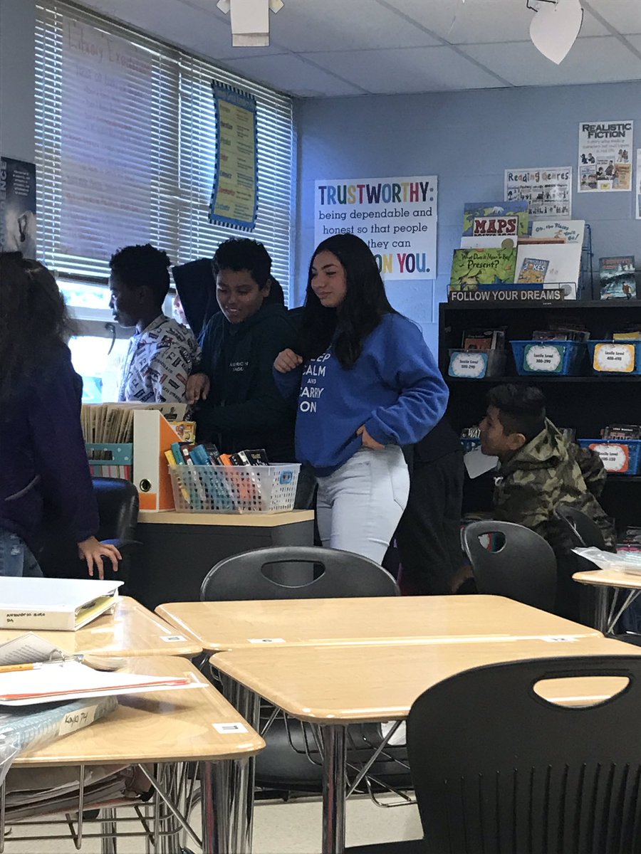 AP_Wayland's tweet photo. We love when we see the therapy dogs walk by from Key Center! #fourthperiod #hipuppies @KeyCtrSchool @KeyMiddle https://t.co/YhOsThEJS8