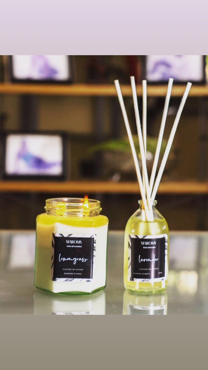 maromy_gh's tweet photo. Say I love you with lovely scents 💙#maromy #candles #diffuser #reeddiffuser #scentedcandle #homescents #essentialoils #lavender #lemongrass #accra #ghana #gh https://t.co/g23GQHu6FE
