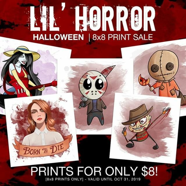 Halloween Horror Print Sale 👻 - Prints for only $8 corv.ink/2Bw6XC4 #halloween #horror #prints #artprints #halloweenart #halloweendecor #horrordecor #slashers #halloweenslashers #horrorart corv.ink/2JaOnUt