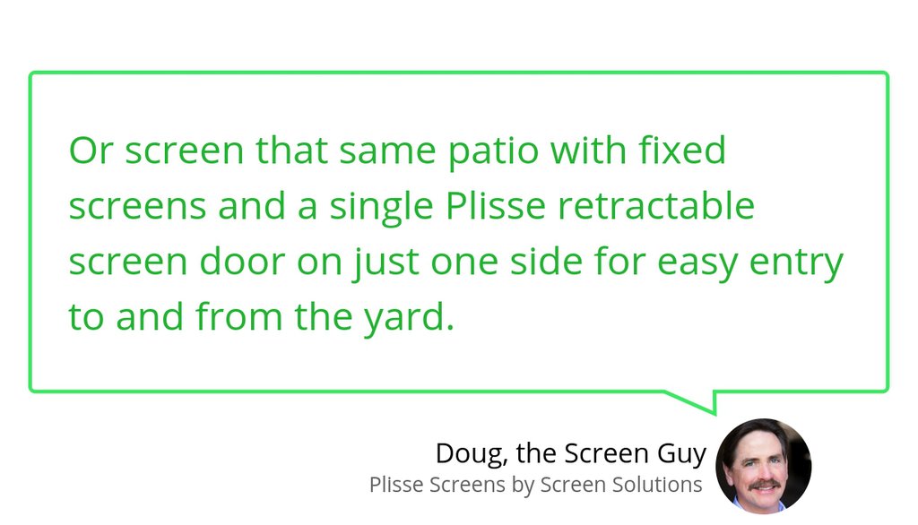 plissescreen's tweet photo. How Long Will My Plisse Screen Last? https://t.co/1T6Gnm99hv #suncitytx #patiotime #plissescreen #mosquitos #Texas https://t.co/WXiDhnGmcy