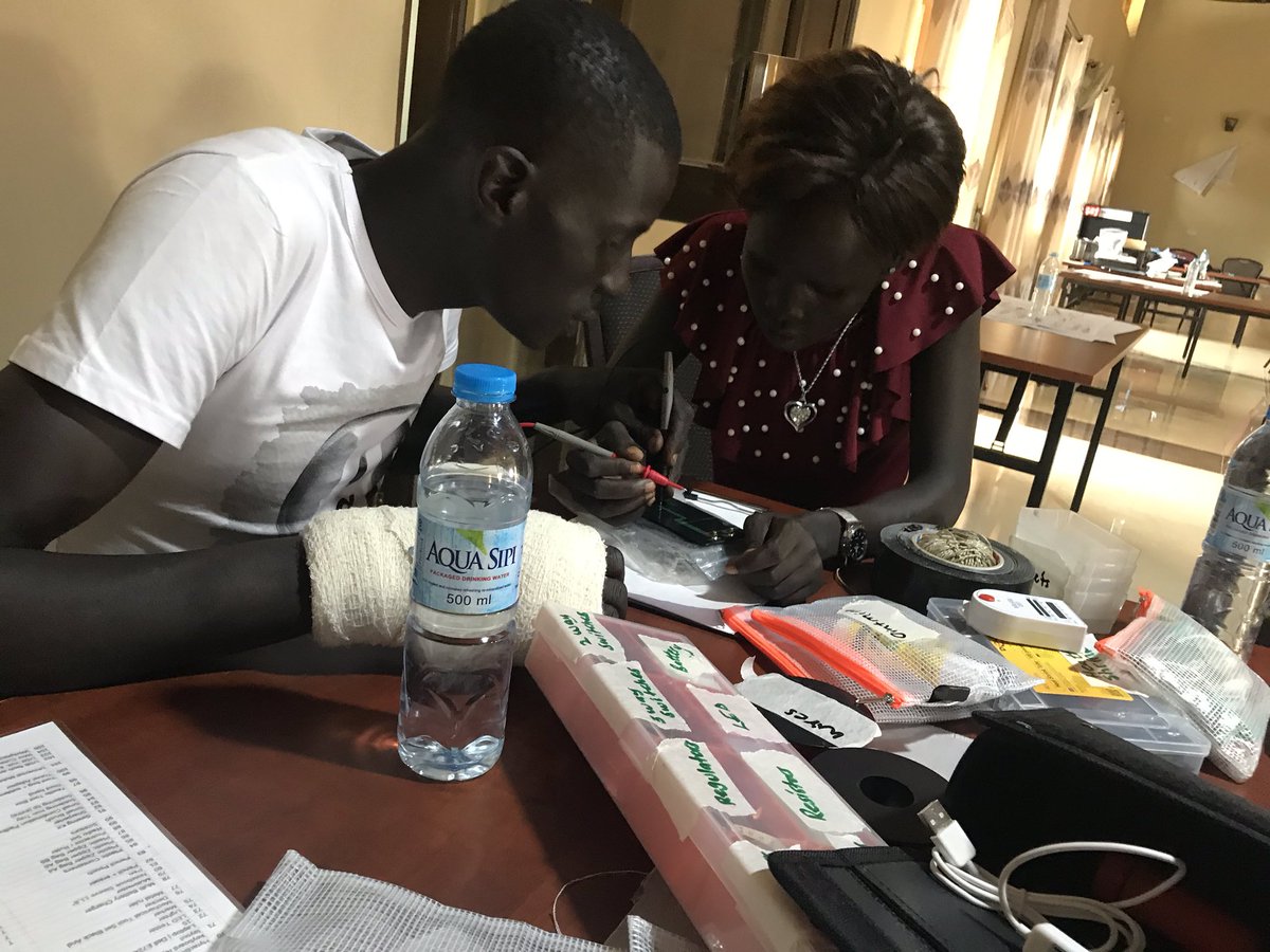 RonaldLomo's tweet image. Today six hubs from different communities are communing for an #opendocumentation training in Adjumani, with an aim of evoking innovation and creating impact change makers @GermanyDiplo @BMZ