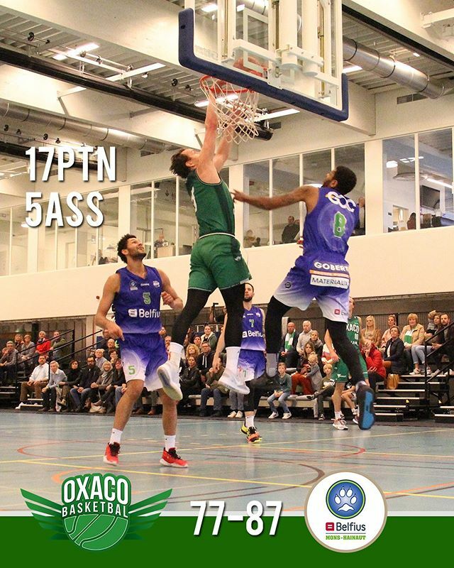 oxacobbc's tweet photo. Nick scoorde 17ptn en had 5 assists in de super spannende wedstrijd voor de BvB 8e finale vs Mons #teamgreen mag trots zijn. Proficiat @belfius_mons_hainaut_basket 🏀🏀💪🏻💪🏻 https://t.co/33pmya9AMA