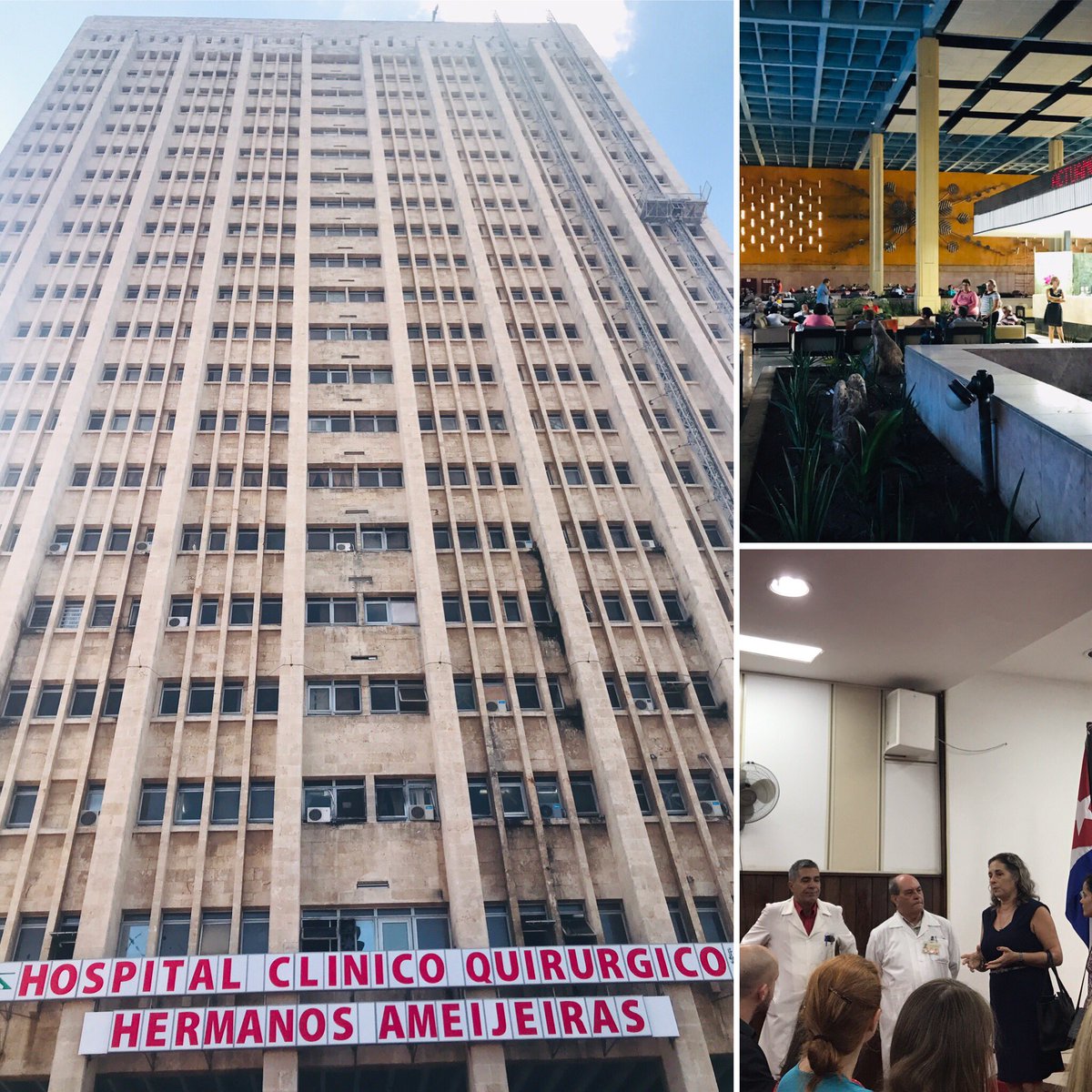 Retour du voyage d’étude à Cuba 🇨🇺  les <a href="/ED3S_ASen/">ED3S 2018-2019</a> ont eu la chance de découvrir le système de #santé #cubain grâce a l’intervention et aux différentes rencontres des acteurs de la santé ! Une expérience riche d’enseignement !