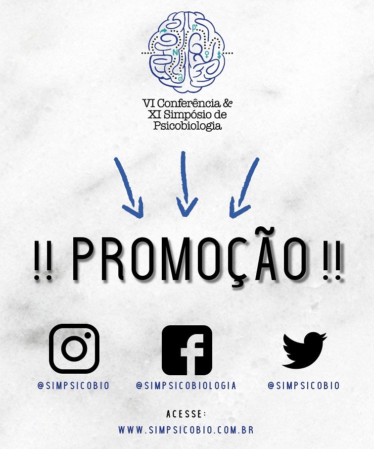 simpsicobio's tweet photo. Quem arranjar companhia e fizer a inscrição em conjunto com mais gente ganha DESCONTO PRA TODO MUNDO
VOCÊ + 2 PESSOAS = VALOR DE PRIMEIRO LOTE
VOCÊ + 4 PESSOAS = VALOR DE LOTE PROMOCIONAL
Marcas xs amigxs e não perde essa oportunidade!
#Simpsicobio
#Psicobiologia
#CienciaUFRN https://t.co/shLTKziXAc