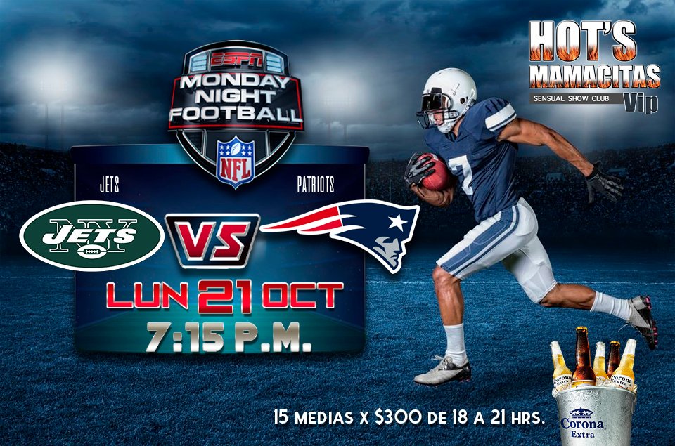 HotsVIP's tweet photo. ¡Vive los #MondayNightFootball en Hot's Mamacitas Vip! 🔥🏉🔥

‼‼‼ P R O M O S ‼‼‼
🍾 Botella de Etq. Roja $550
🍻 15 medias $300
*promos válidas de 6 p.m. a 9 p.m.
*no aplica con otras promociones.

📲 2299153021
📍Ejército Mexicano No. 66. Boca del Río. https://t.co/oK3ri2LZQk