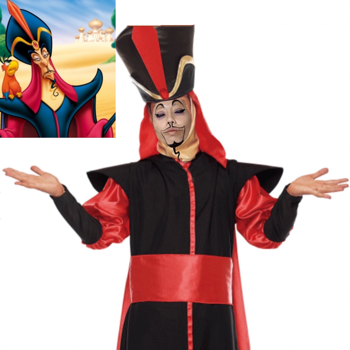 おりちゃん ぽんこつ的転回 今回はアリスインワンダーランドのマッドハッターメイクしてみた 逆向きだとちょっと似てる 笑 Disney ディズニーメイク