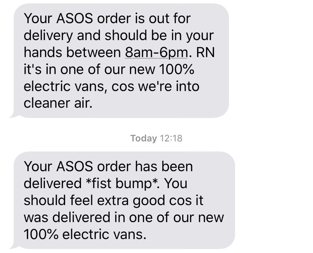 It's a start, and a good move from a big brand 💚🌎Have you seen anything like this before?