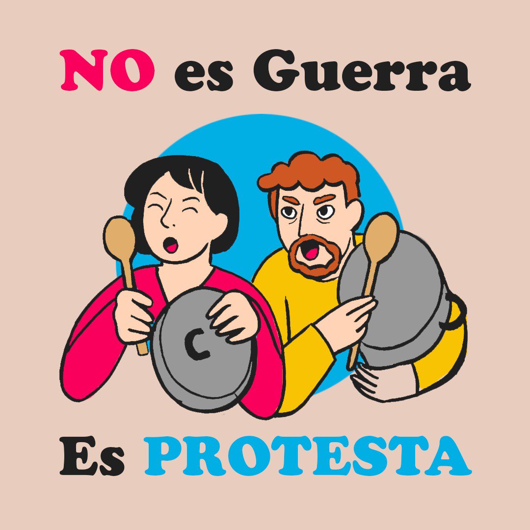 #ChileDesperto #NoEsGuerra #UnidadSocial