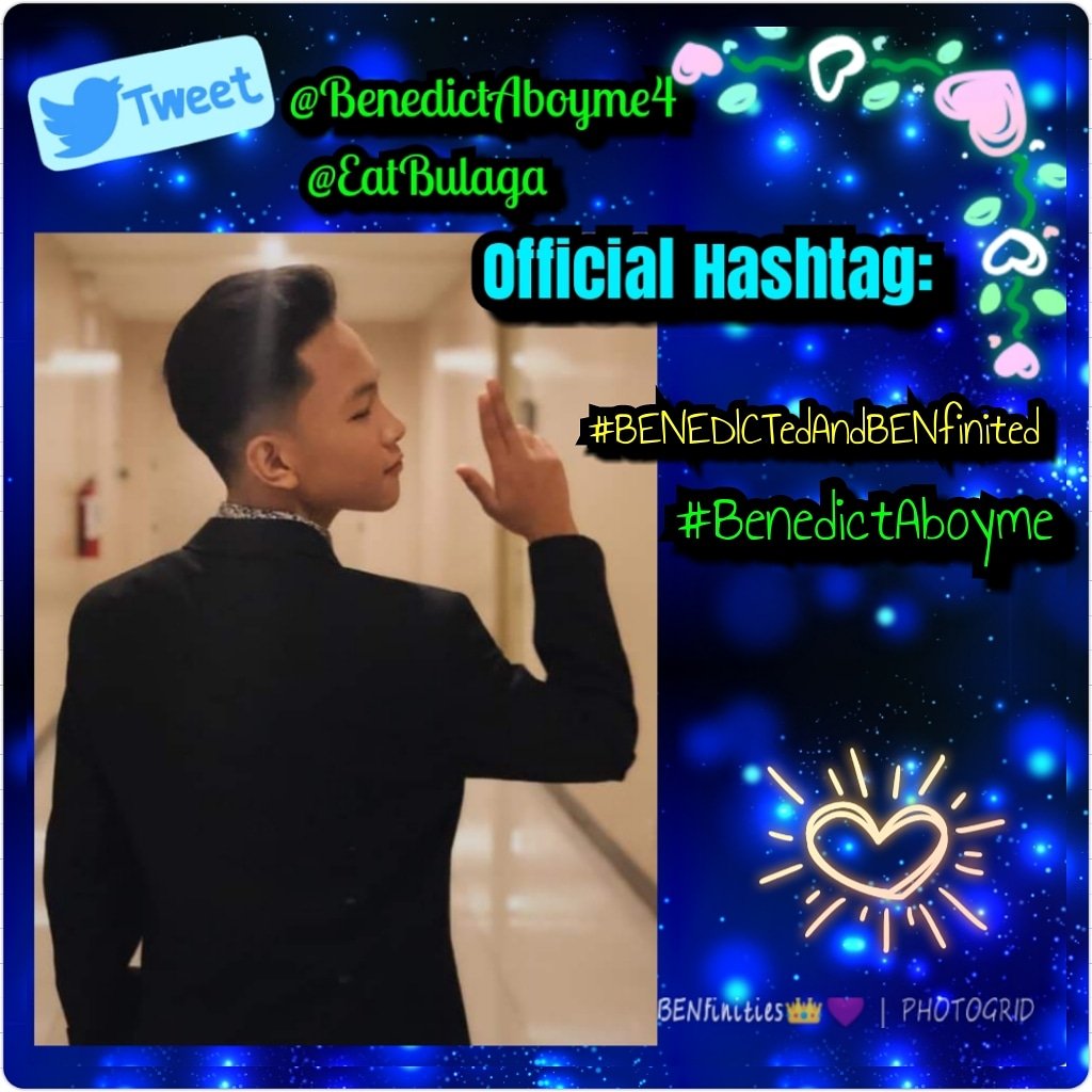 h8meshameonu's tweet photo. Once again thanks everyone 4 joining our 
today's OHT🙏:
@JonalynM4 @jessellemaedul1 @RuizPsalm @fatima_anain @BENfinities29 @BENfinities_02 @BAbyIdol29 @EarthAngel29 

#BENEDICTedAndBENfinited
#BenedictAboyme 👑💜

@EatBulaga
@BROADWAYBOYSOF1  
@BenedictAboyme4 @BENfinities_02 https://t.co/9UprpAfHns