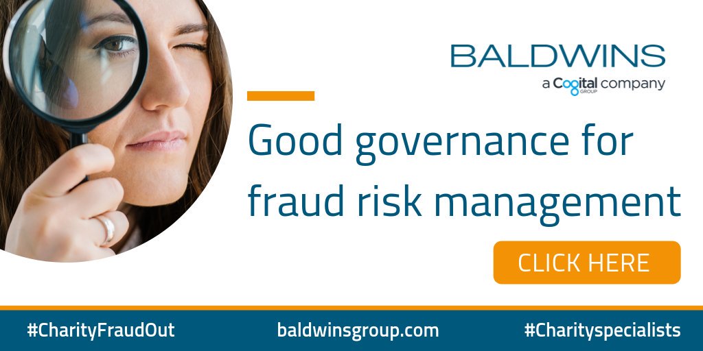 Our latest #Listicle full of useful info RT @baldwinsandco: Check out our top tips for good governance for #fraud risk management #CharityFraudOut #Charities  #LocalIntimacy #Specialists tinyurl.com/yxqqamop