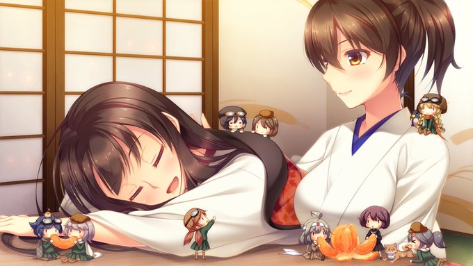 この赤城と加賀さん何回も再掲してるけど発見されたから貼らせてくだせえ😊 