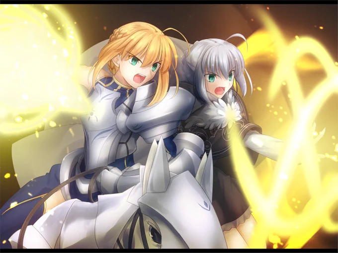Cross Noble Phantasm
#FGO #FateGO

合体宝具待ってます! 