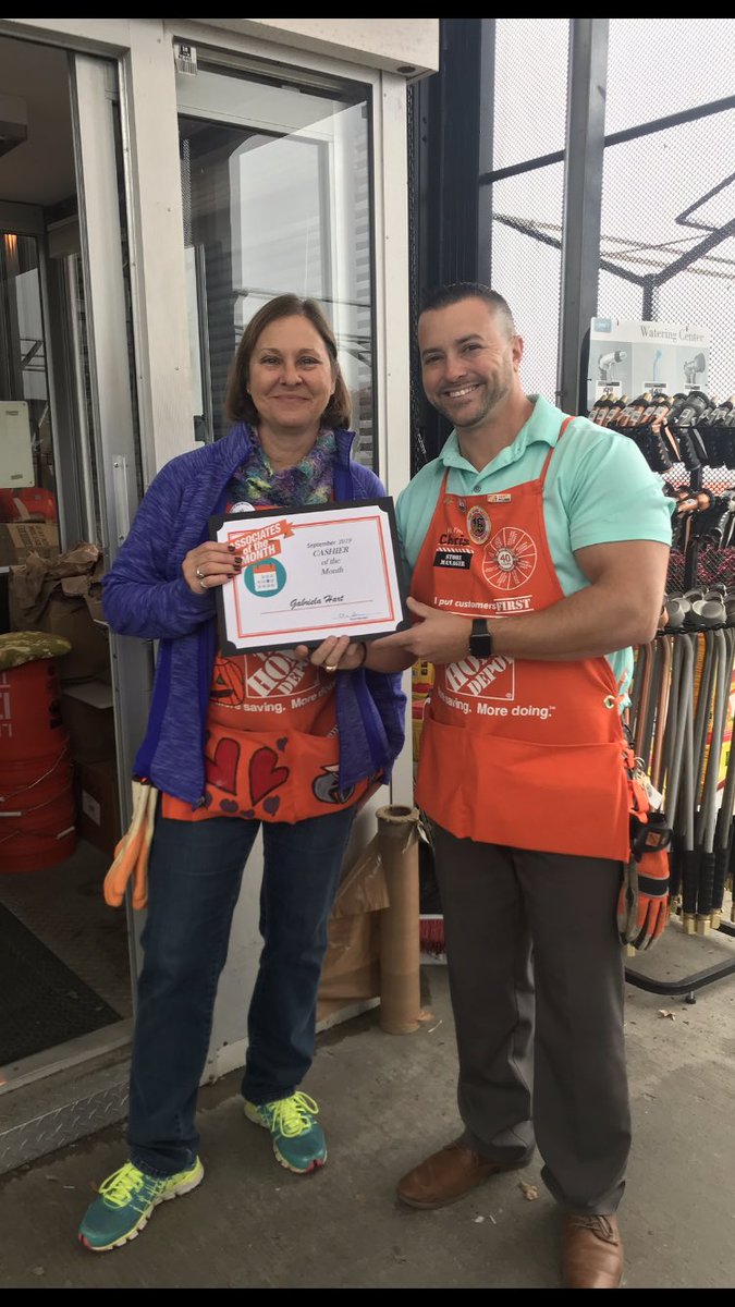 Congrats Gabriela for earning Cashier of the Month!!! Great job, and thank you for all your hard work and dedication ⁦@NYwinediva⁩ ⁦@THD_Mtn_Jumper⁩ ⁦<a href="/zebdever/">zebdever</a>⁩