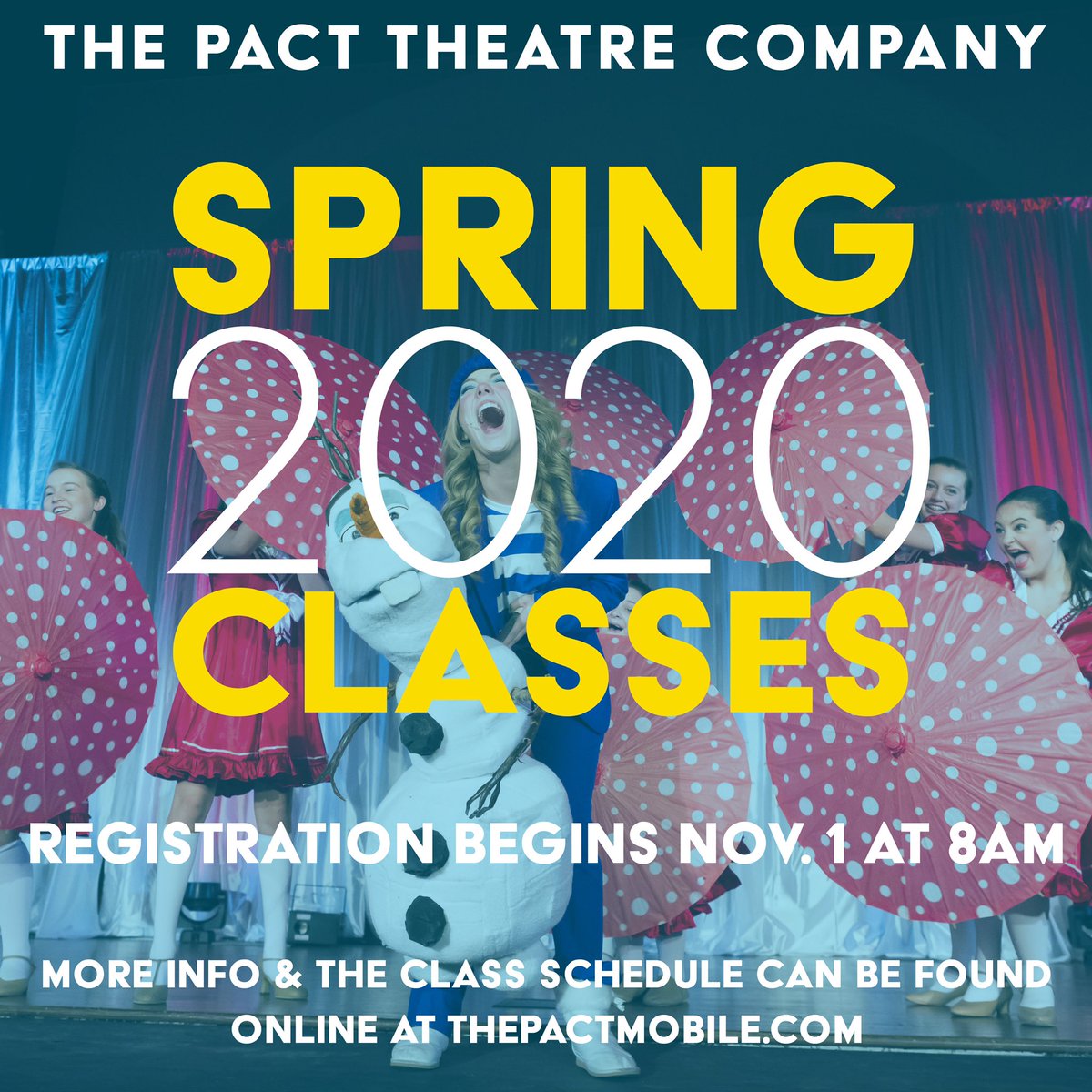 thePACTmobile's tweet image. Registration opens November 1 for spring classes!!