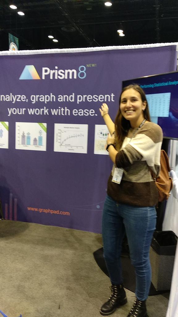 Laura_BernalS's tweet photo. Should check this program for stats, it's awesome! #SfN19 @GraphPad https://t.co/wJHlOTMa4U