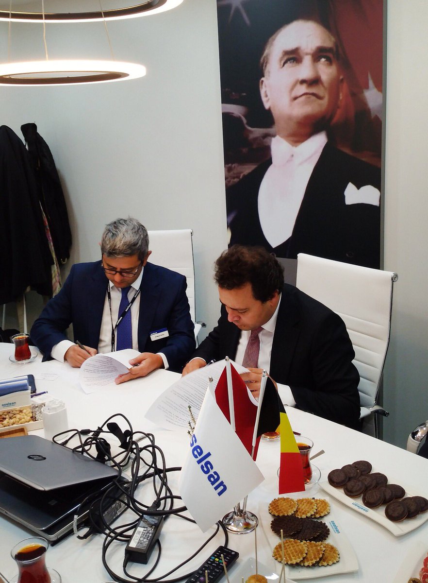 ortemtr's tweet photo. ORTEM, Brüksel’de gerçekleşen Busworld fuarında Aselsan ile Otomotiv Elektroniği alanında iş birliği anlaşması imzaladı.
Bu yeni iş birliğinin her iki firma içinde hayırlara vesile olmasını diliyoruz.
#OtomotivElektroniği
#OrtemElectronics
#UnitedGroup https://t.co/5lQz64MwZM