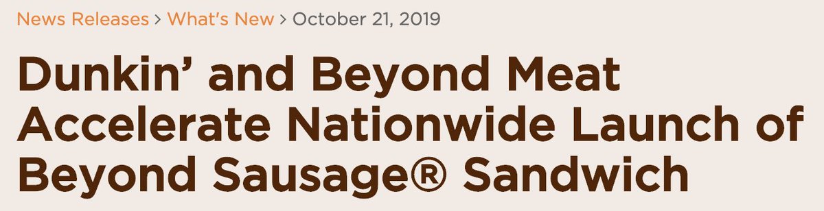 <a href="/BeyondMeat/">Beyond Meat</a> Rise and shine, BIG NEWS!