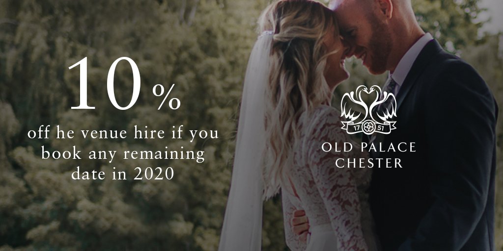 UKWeddingOffers's tweet photo. Save 10% on your venue hire and a big discount on fine food packages when you book a 2020 at @Palace_Old https://t.co/VMV2NcjDGD https://t.co/awFW87iAtV