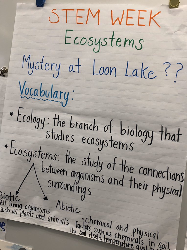 KathyWright13's tweet image. Fifth graders during #massSTEMweek learning about Ecosystems @i2Learning @MurphyK8School