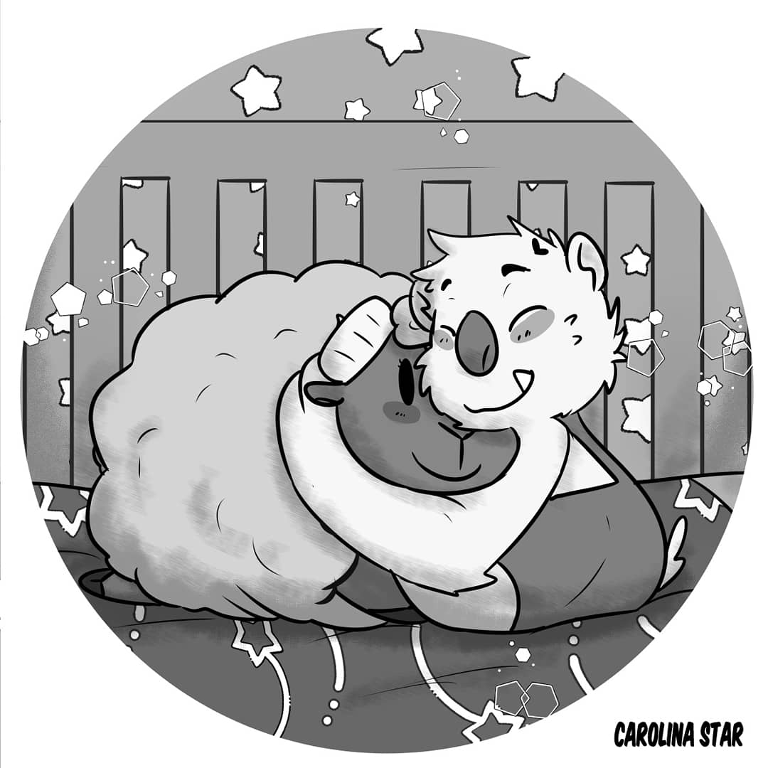 carolina_star's tweet photo. Day 21: treasure
Bo's treasure is his big stuffed sheep. He loves the sheep, the little sheeni, because looks like Ingrid. Or at last this is what Bo said, Ingrid is not sure.
.
#inktober #inktober2019 #troll #day21 #day21treasure #treasure #stuffedsheep #sheep #digitalinktober https://t.co/yeBROHTyCp