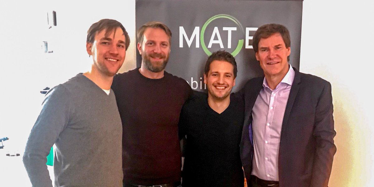 maschmeyer's tweet photo. Pünktlich zur Eventsaison: Wir unterstützen mit @mateforevents ab sofort ein weiteres innovatives #Startup aus Berlin! Die Jungs sind einfach klasse und sorgen mit ihrer App dafür, dass Veranstalter 75 % ihres bisherigen Aufwands einsparen . Freue mich auf den regen Austausch! 💪 https://t.co/Eem6Qh1kVC