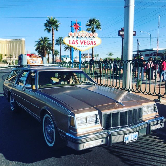 We love it when a dream comes true! Dave Amyot made it to Las Vegas in his 1987 Buick Electra Estate Wagon, which has been a dream of his for quite some time! Have an awesome trip Dave, enjoy Vegas and have a safe trip home! #DreamsDoComeTrue #Buick #Electra #RoadTrip #BeanCars