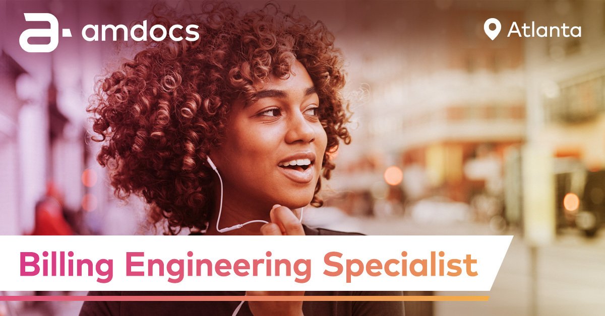 Amdocs's tweet photo. Want to work at a company that encourages constant learning, and the development of your professional skills? Amdocs Atlanta is looking for a Billing Engineering Specialist to join its team. > https://t.co/U8s5x9eWBo
#iamdocs - are you?
#iamdocsUS #Engineering #Linux #jobpost https://t.co/3Z9Ej8UAXG