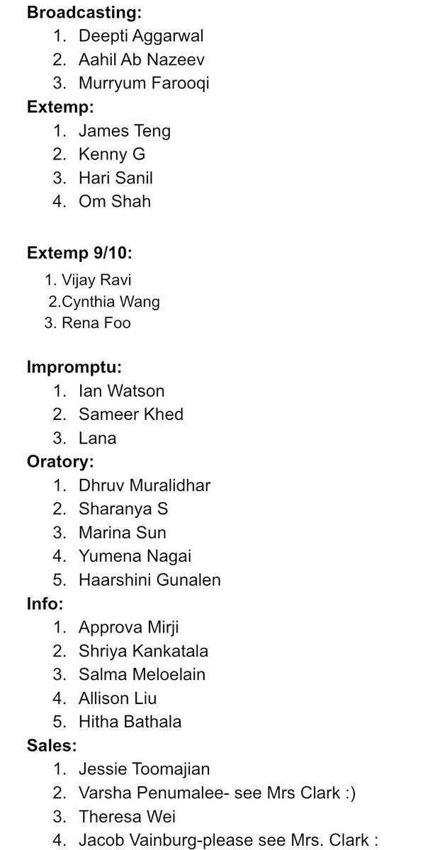 Can’t wait for this year, thanks for joining the family ❤️