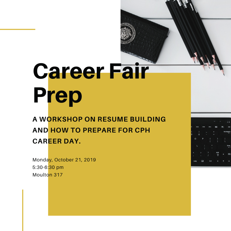 PHSAatKSU's tweet photo. PHSA invites you to prepare for the @KentCPH career fair tonight with the help of @KentStateCareer https://t.co/mt0FTNXfVl