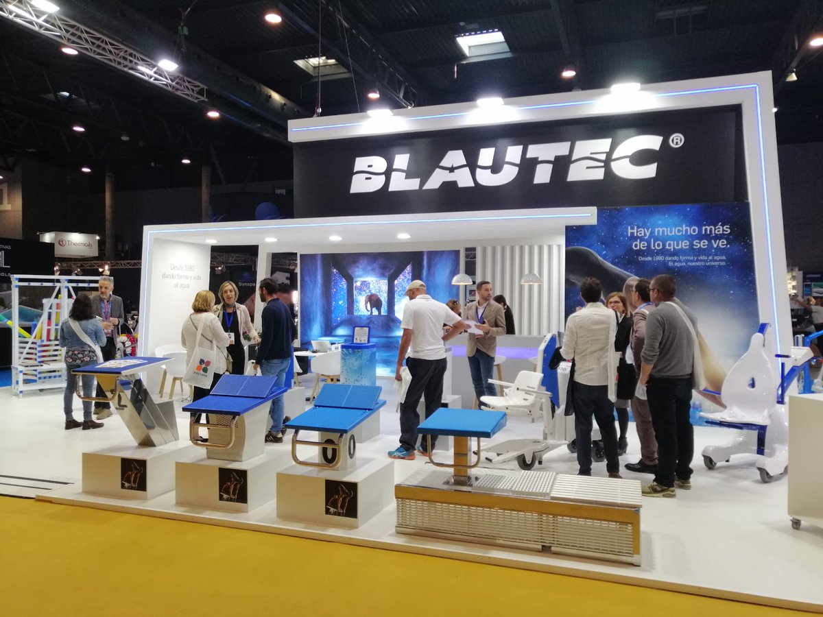 InfoBlautec's tweet photo. 🔵 ¡Estas son algunas imágenes que nos ha dejado la Feria @PiscinaWellness 2019! Ha sido un placer compartir con todos vosotros nuestras soluciones y productos para #piscinas. ¡Gracias!👏👏
➡️ No dudéis en contactar con nosotros si os ha quedado algo por saber. 😉 https://t.co/4ba7LK9sQt