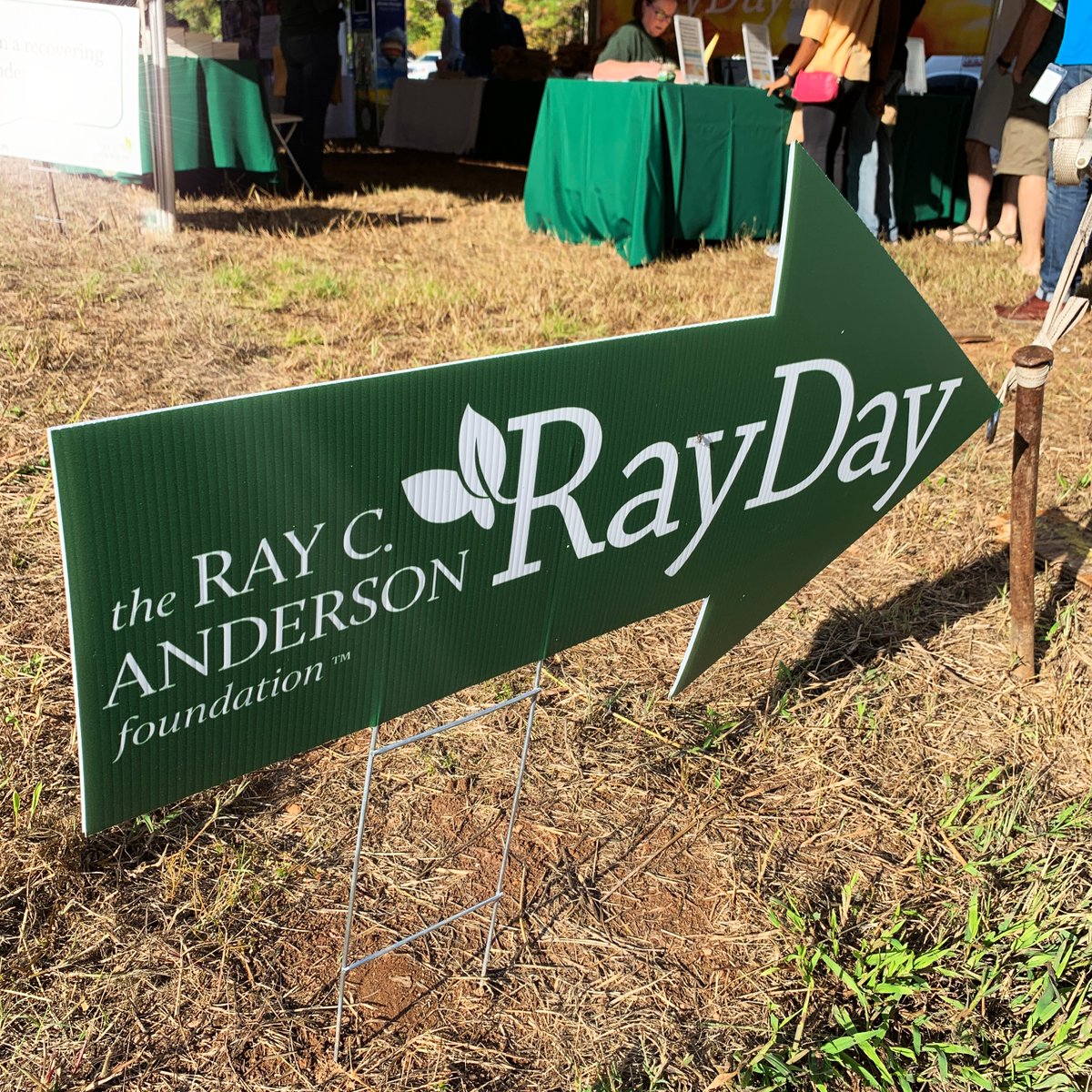 GT_ACSB's tweet photo. #RayDay2019 was incredible! Thank you, @RaysLegacy, for the invitation to celebrate the life and legacy of Ray C. Anderson in such an extraordinary way.
From the EV Caravan w/ @TheRayHighway to connecting with sustainability enthusiasts, we are already excited for #RayDay2020. https://t.co/mRWa2eNr9a