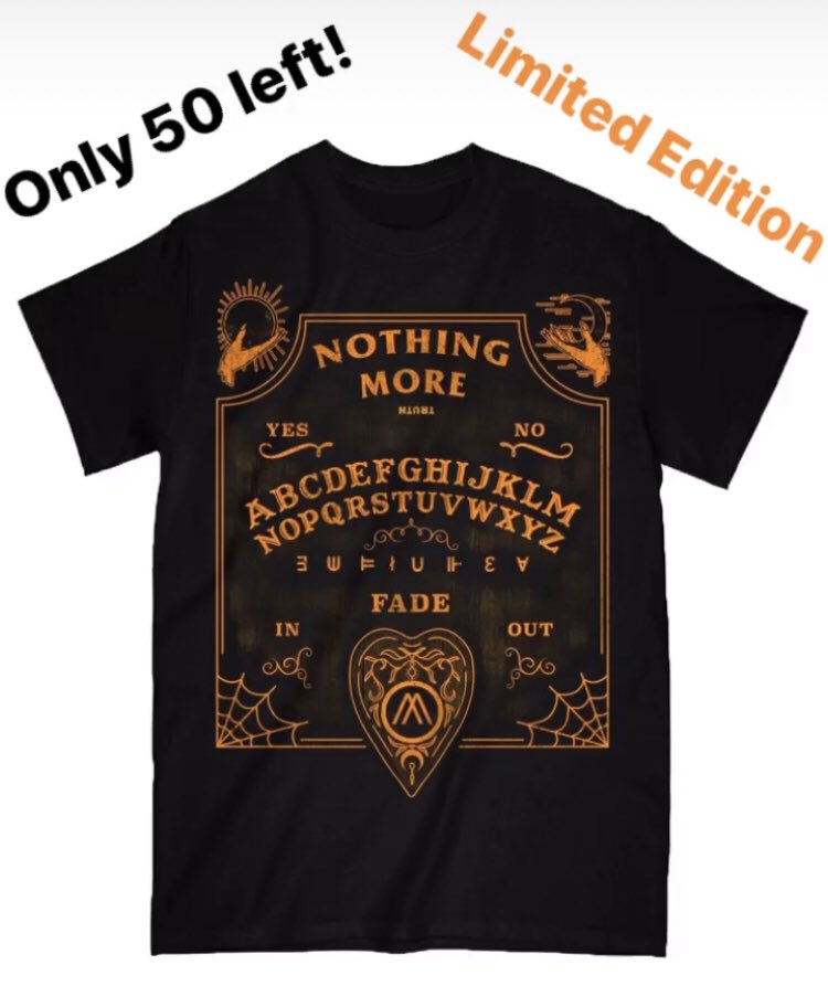 nothingmorerock's tweet image. About to run out!  shop.bandwear.com/collections/no…     #oiujaboard #nothingmore #fadeinfadeout