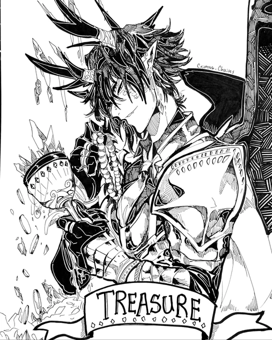 Day 21, Treasure ^^

#inktober #CCArt 