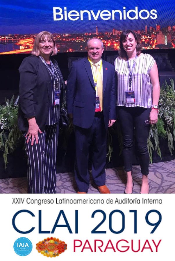 InstitutoIAIA's tweet photo. Mike Joyce Jr. | Chairman IIA Global @TheIIA - Carmen Esther Estevez (@ceecano) | Presidente IIA Argentina Instituto de Auditores (@InstitutoIAIA) | Lorena Gussoni (@IaiaLorena) | Desarrollo Profesional IIA Argentina Instituto de Auditores (@InstitutoIAIA).
#CLAI19 https://t.co/NMiIWCk0vG