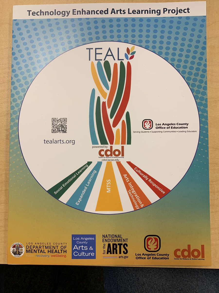 Fields_Nuffer's tweet photo. TEAL-SEL (Technology Enhanced Arts Learning- Social Emotional Learning) at LACOE. #nufferSTEAM #NLMUSD https://t.co/Jbq839fYoH