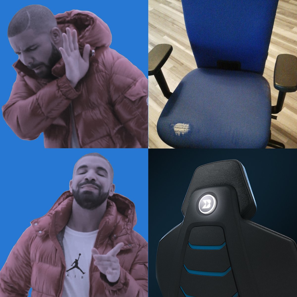 Backforce_gg's tweet image. "Late night when you need my love"

#meme #backforce #gamingchair #oldchair #gamingsetup #echtersport #esports