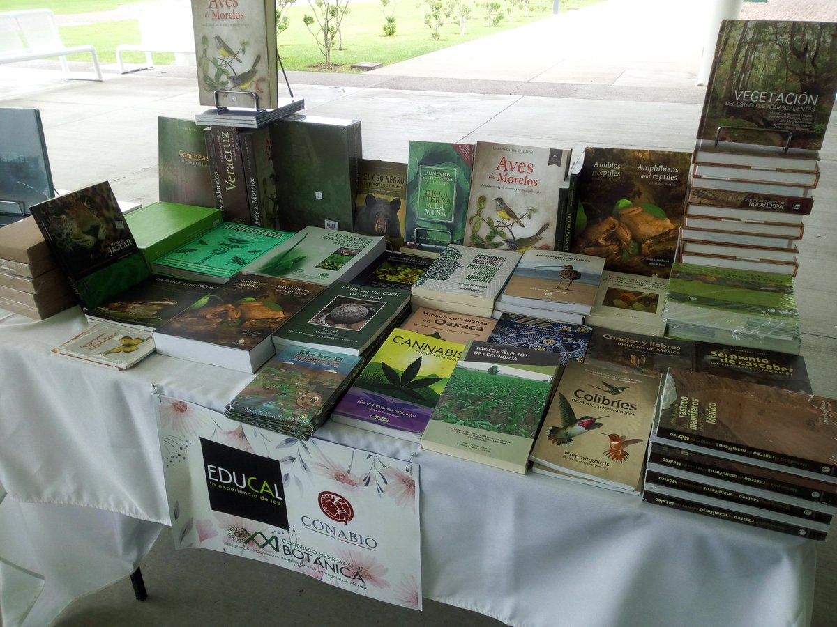 Conabio y Educal están presentes en el 
XXI Congreso Mexicano de Botánico.

En el salón de usos múltiples de la UAA.
#conabio
#educal
#somosgallosuaa 
#RepúblicaDeLectores