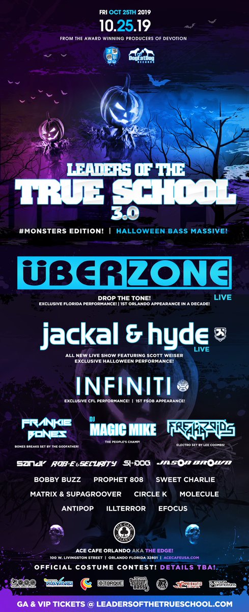 uberzone's tweet image. Hey all, playing a rare gig in Orlando Friday night!! Would love to see you there! 😍😍

leadersofthetrueschool.com
